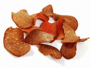 Ресторанные гренки со вкусом стейка: Ресторанные гренки с холодцом и хреном