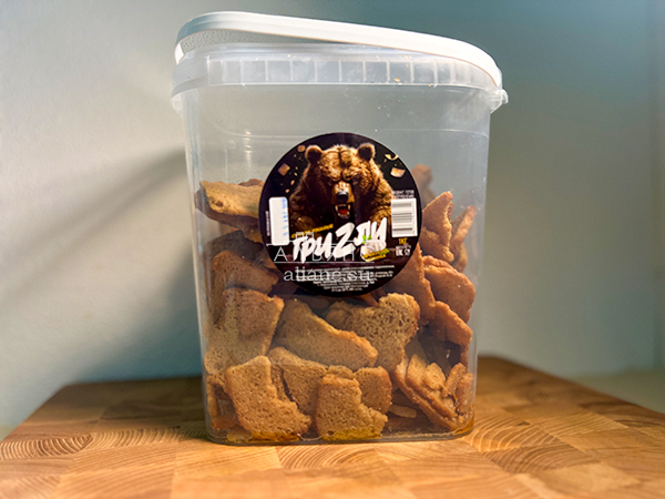 Ведро Ржаные гренки с чесноком в Железнодорожном