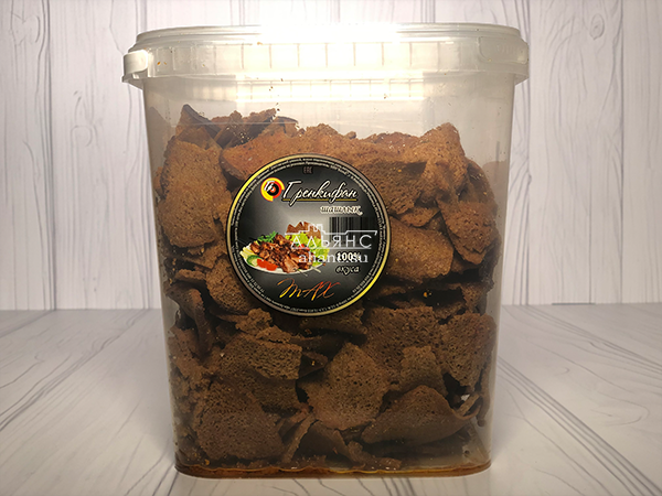 Ржаные гренки со вкусом шашлыка в Железнодорожном