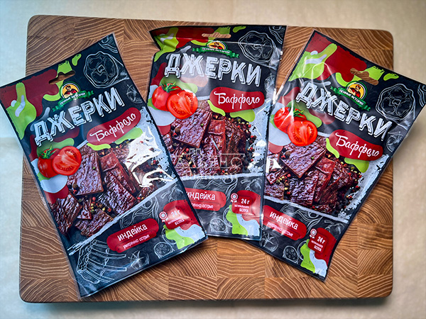 Джерки из индейки "Баффало" 45 гр. в Железнодорожном