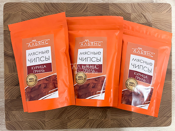 Мясо (АЛЬЯНС) вяленое курица "Гриль" 50 гр. в Железнодорожном