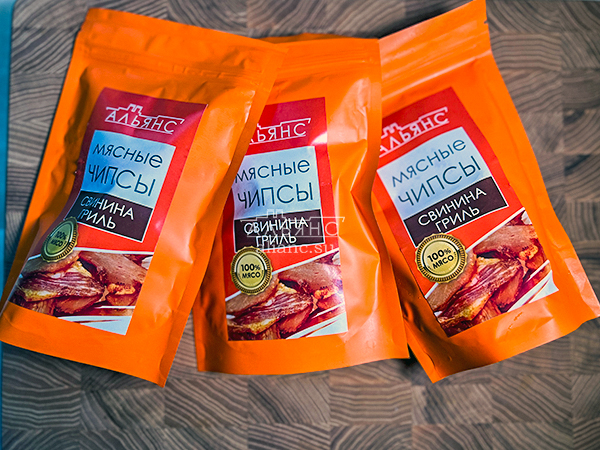 Мясо (АЛЬЯНС) вяленое свинина "Гриль" 50 гр. в Железнодорожном