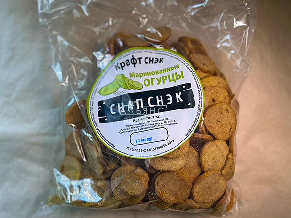 Снапсы ПШЕНИЧНЫЕ "Маринованные огурцы" в Железнодорожном