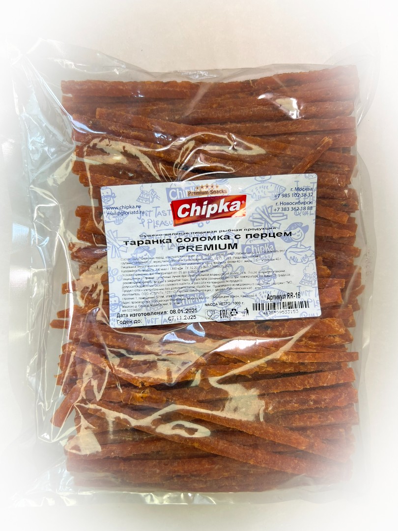 Таранка с перцем (соломка) (Chipka ПРЕМИУМ) в Железнодорожном