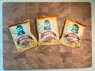 Картофель пай: Горох жареный со вкусом СЫРА 