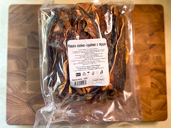 Навага солено-сушеная с перцем (МИЛАРА) в Железнодорожном