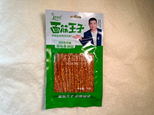 Юкола щуки: Мучные полоски ЗЕЛЁНЫЕ со вкусом барбекю 76 гр