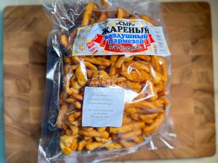 Фрайчизы со вкусом чеснок (100 гр.): Жареный сыр 