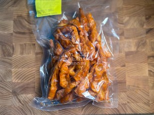 Фрайчизы классические сырные (100 гр.): Жареный сыр СПАГЕТТИ 