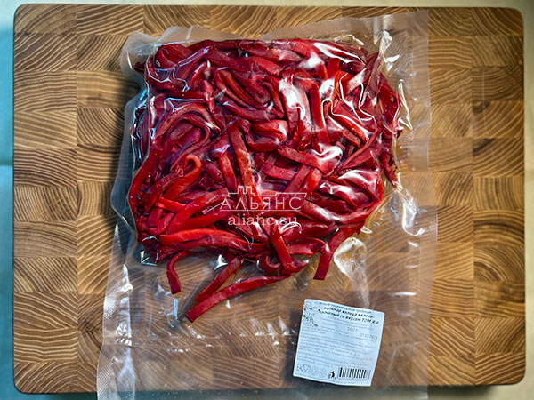 Кальмар кольца со вкусом Том Ям в Железнодорожном